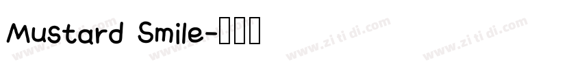 Mustard Smile字体转换